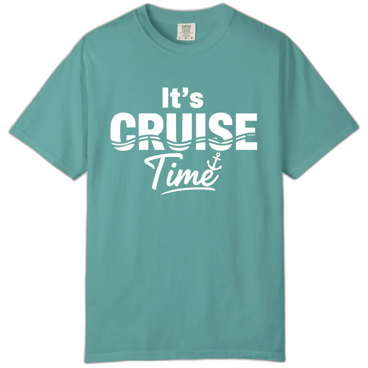 It's Cruise Time Comfort Color in Seafoam