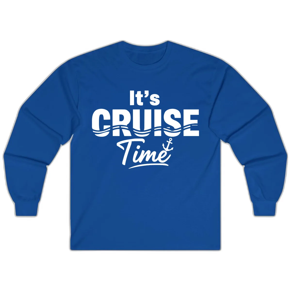It's Cruise Time Long Sleeve in Royal