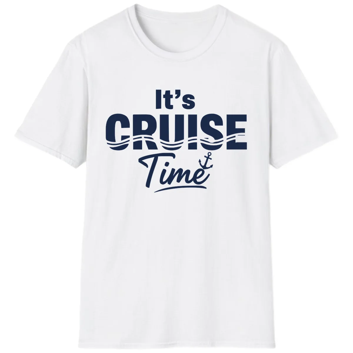 It's Cruise Time T-Shirt in White