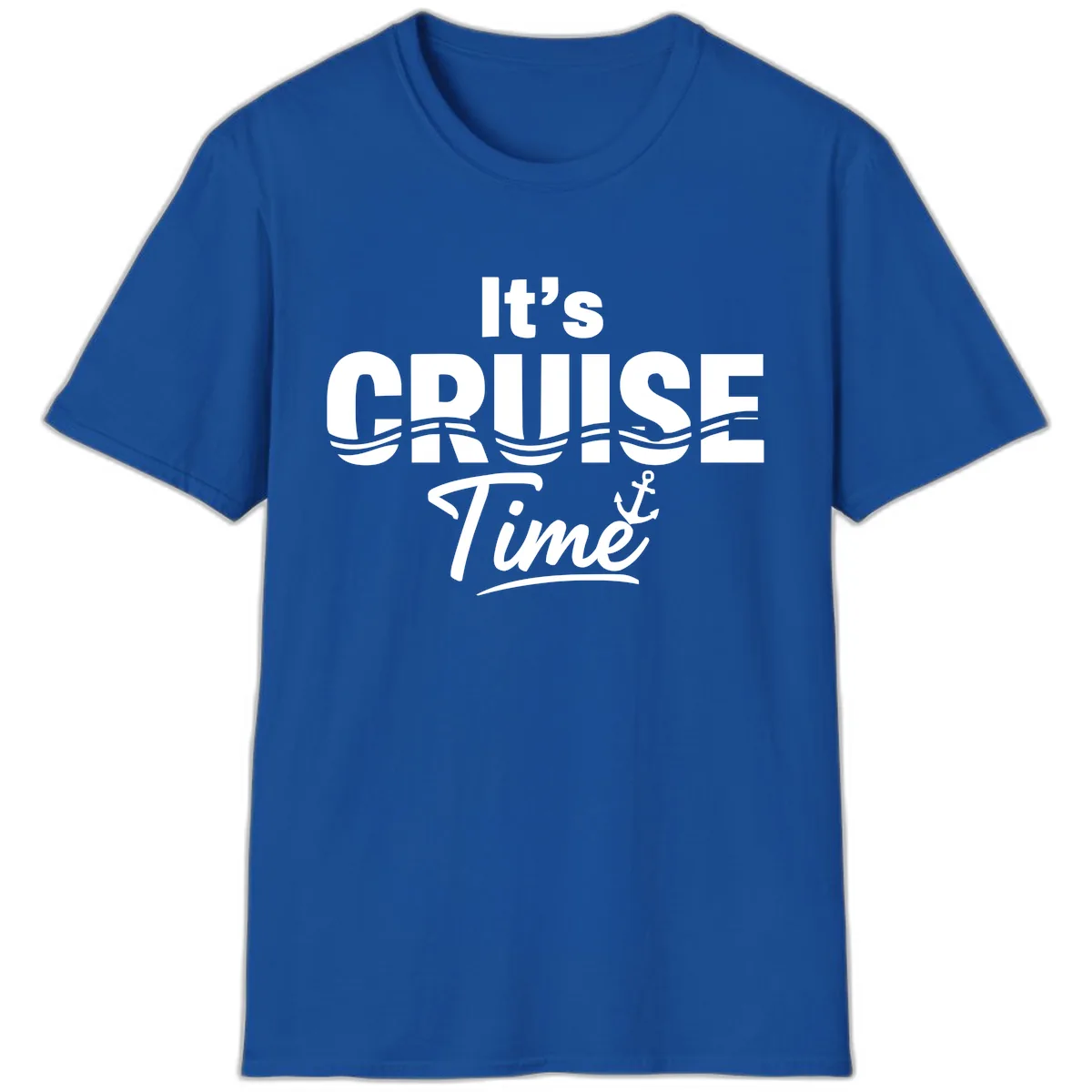 It's Cruise Time T-Shirt in Royal