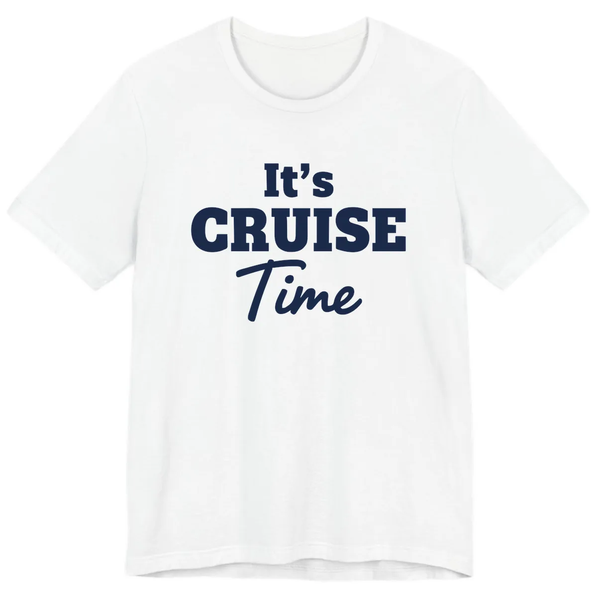 It's Cruise Time Premium T-Shirt in White