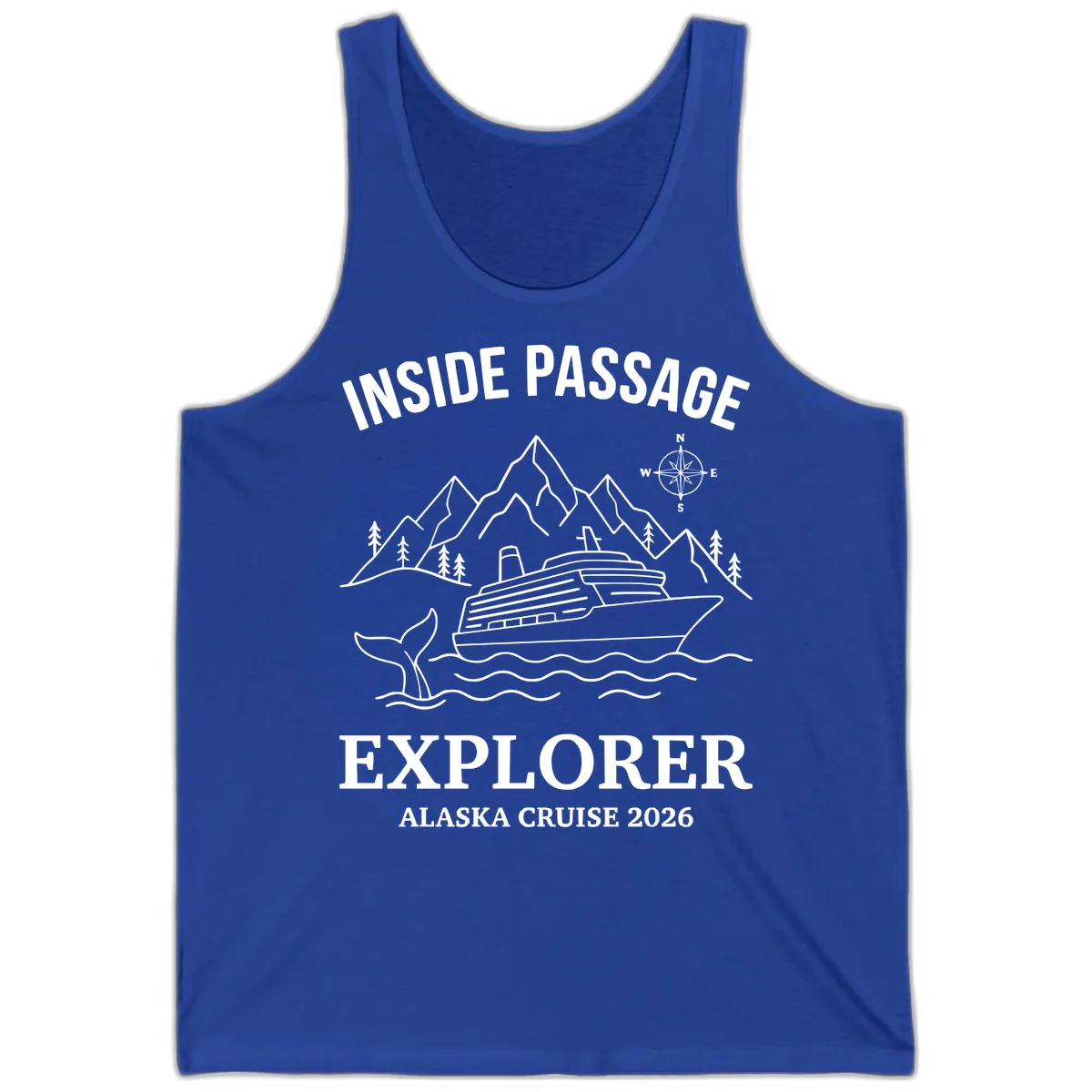 Inside Passage Explorer Alaska Cruise 2026 Tank in True Royal