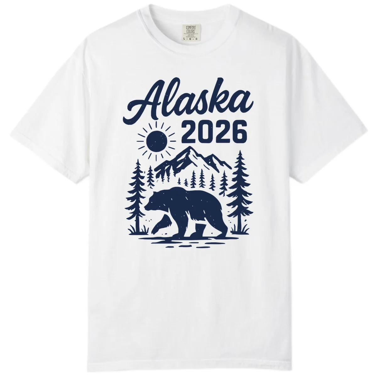 Alaska 2026 Bear Mountain Wilderness Comfort Color in White