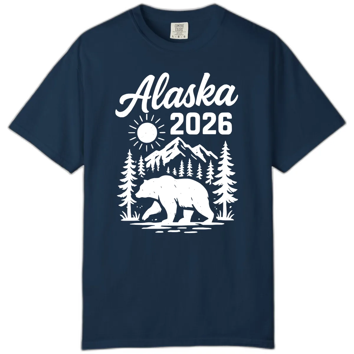Alaska 2026 Bear Mountain Wilderness Comfort Color in True Navy