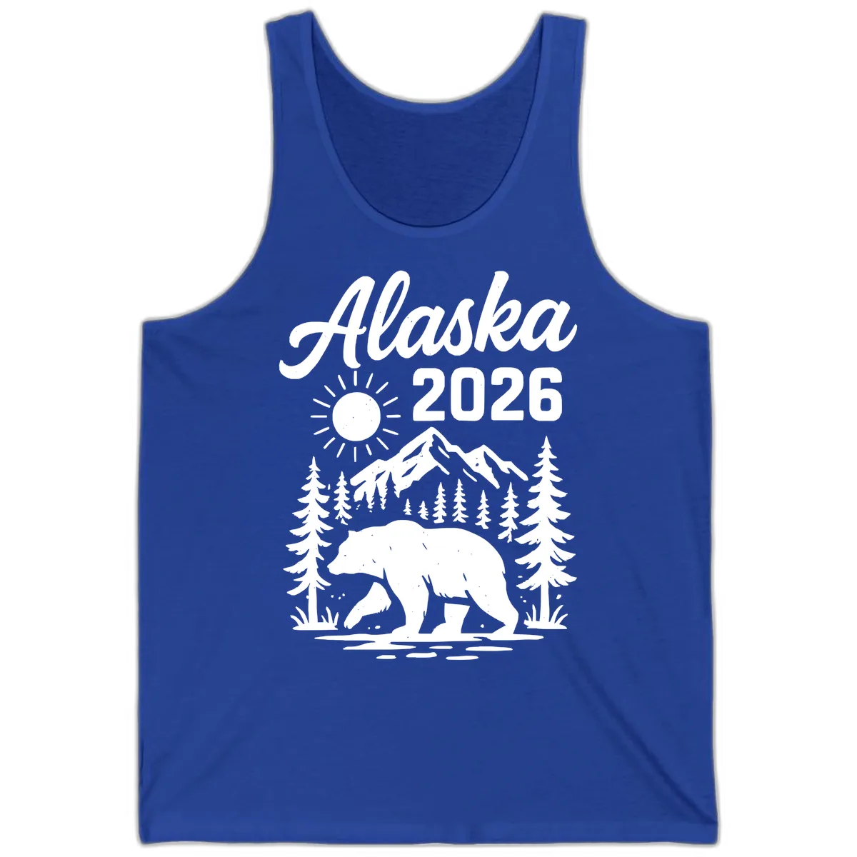 Alaska 2026 Bear Mountain Wilderness Tank in True Royal