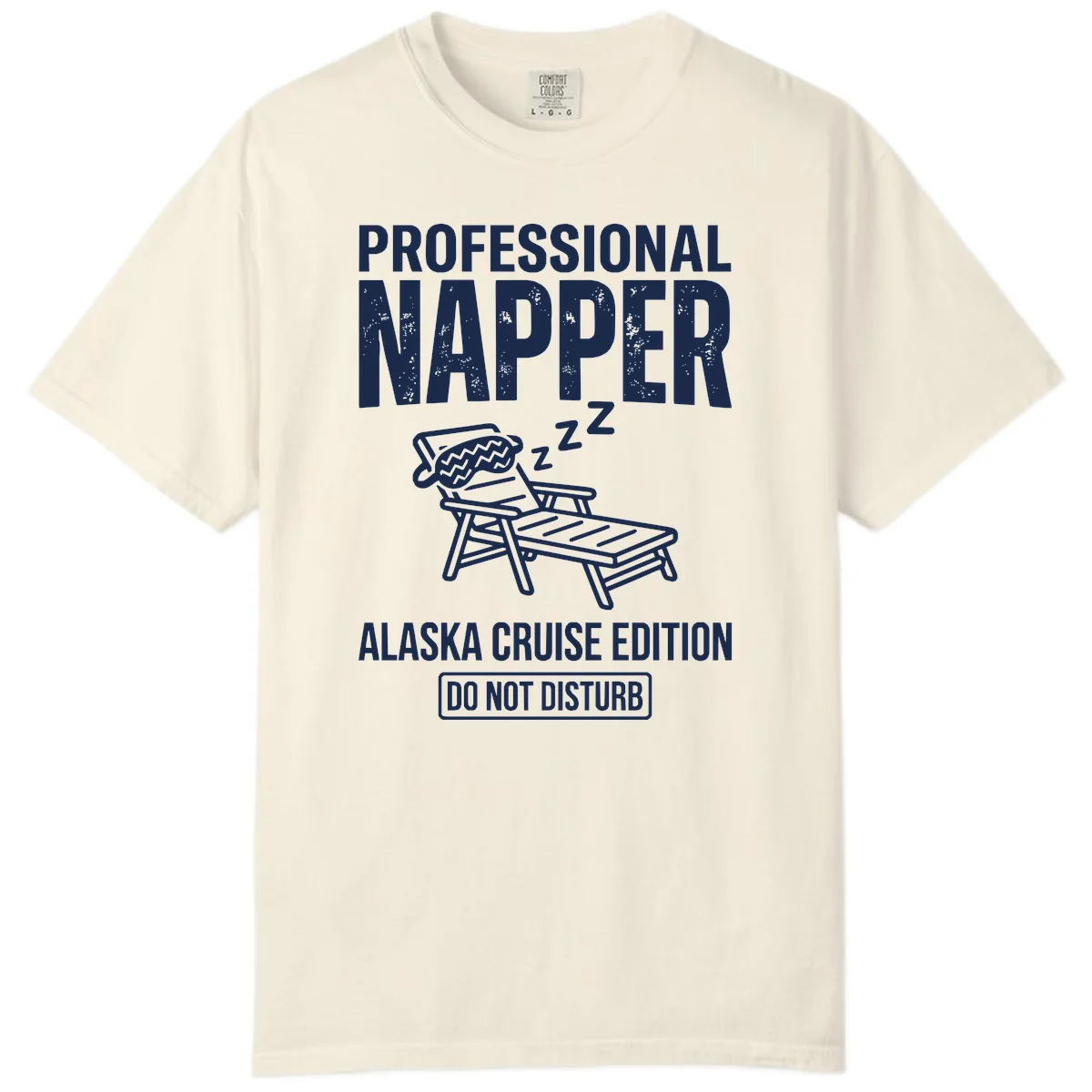 Professional Napper Alaska Cruise Edition Comfort Color in Ivory