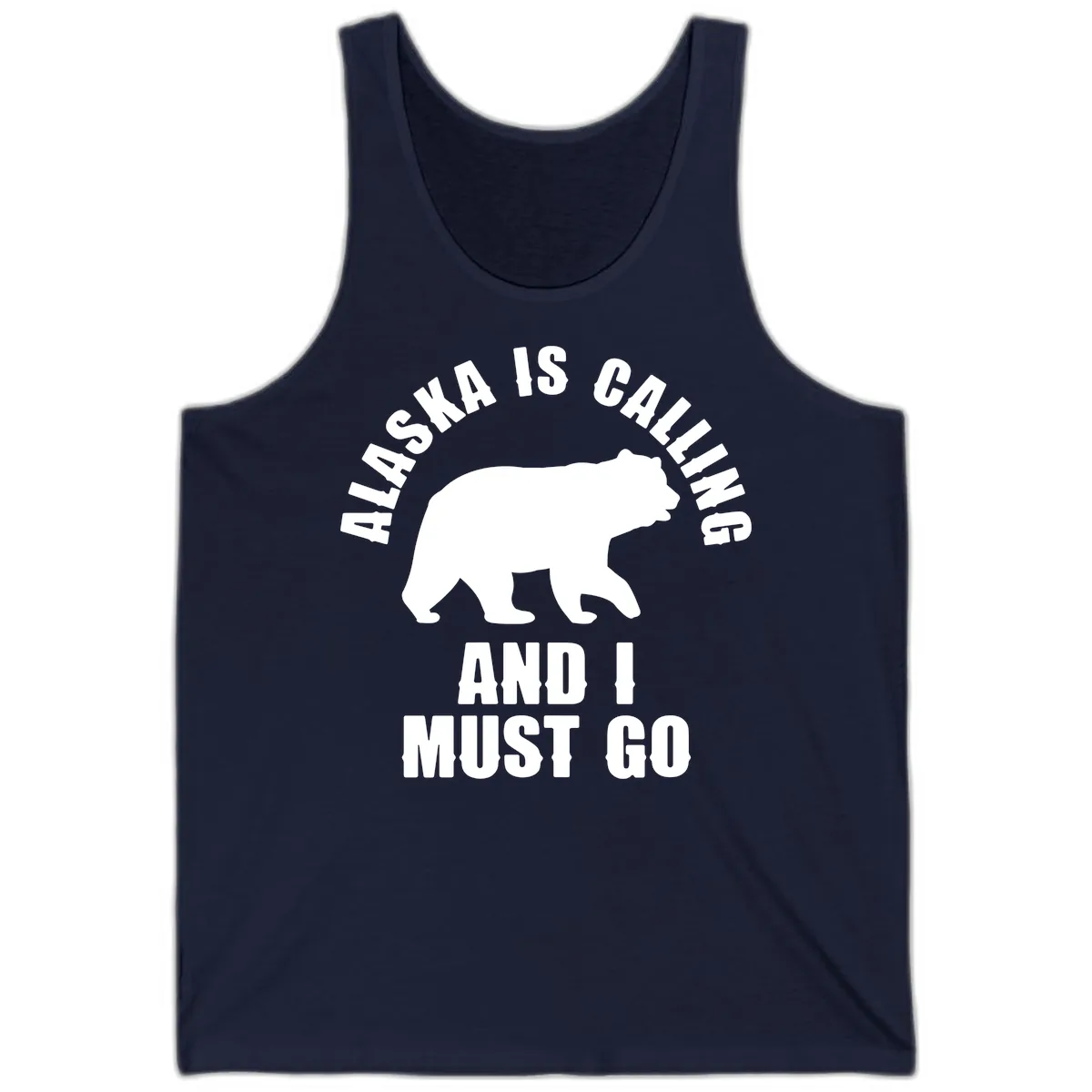 Alaska Is Calling And I Must Go Tank in Navy