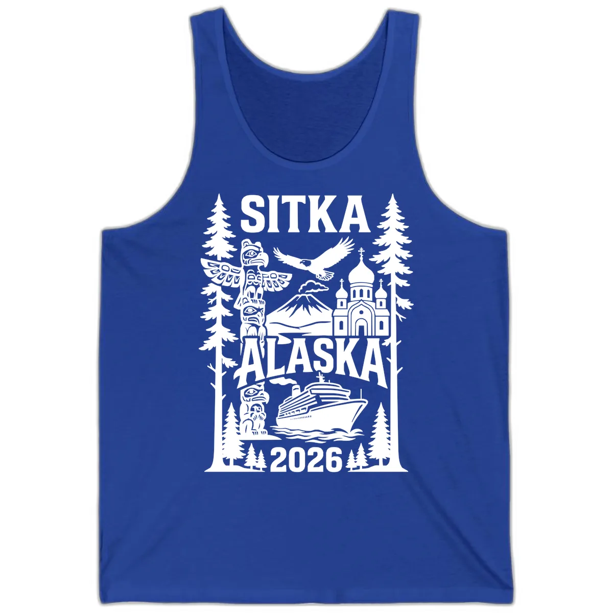 Sitka Alaska Cruise Heritage Tank in True Royal