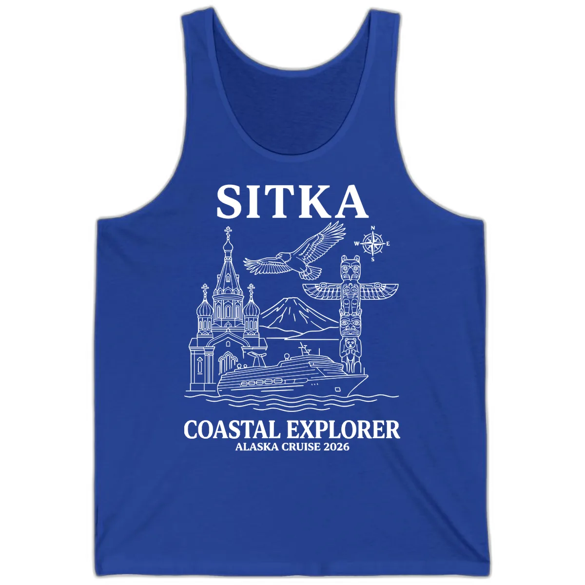 Sitka Coastal Explorer Alaska Cruise Tank in True Royal