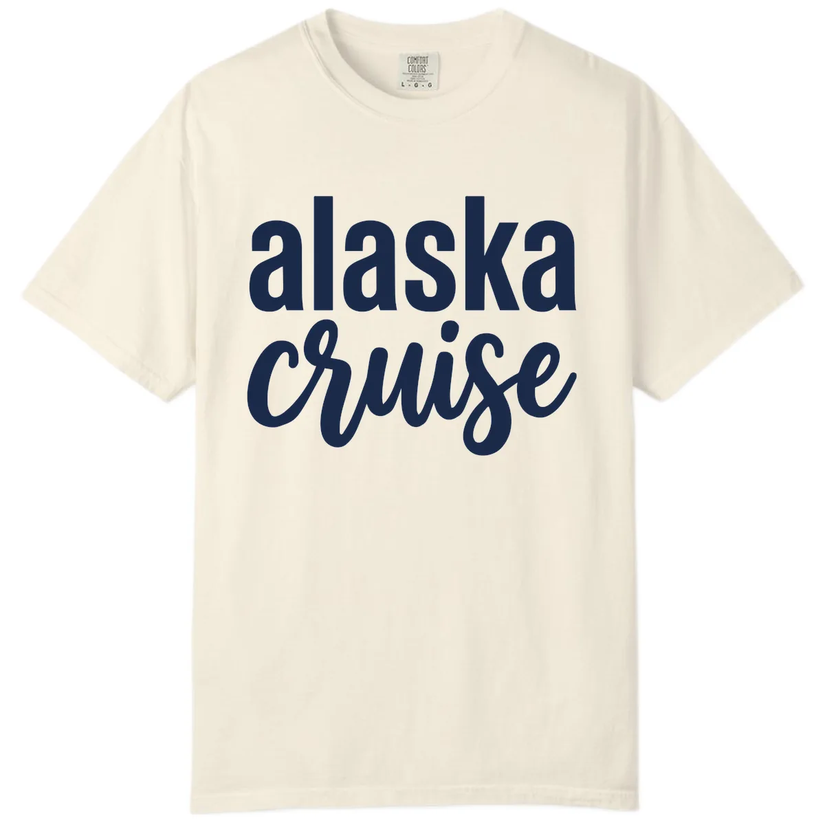 Alaska Cruise Adventure Comfort Color in Ivory