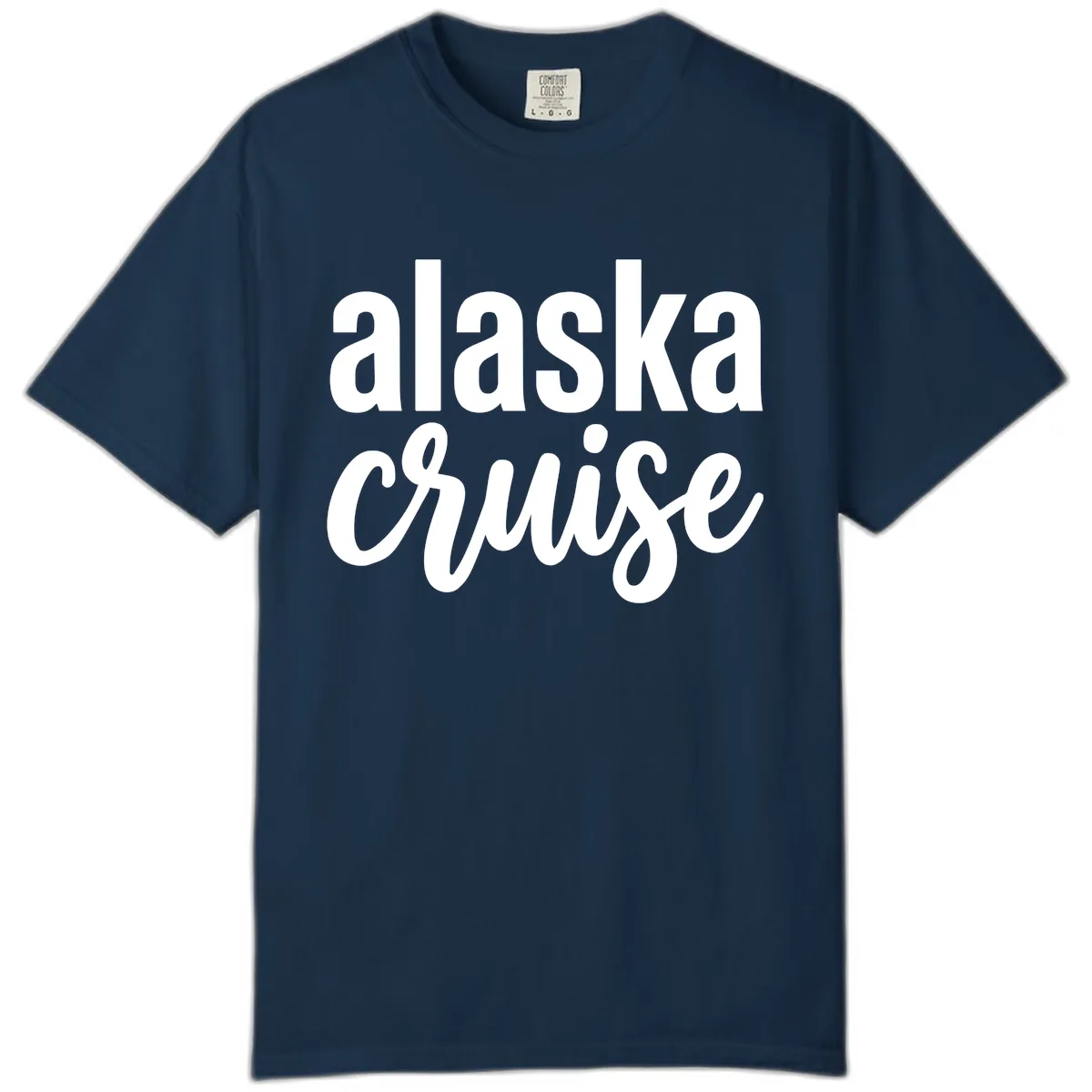 Alaska Cruise Adventure Comfort Color in True Navy