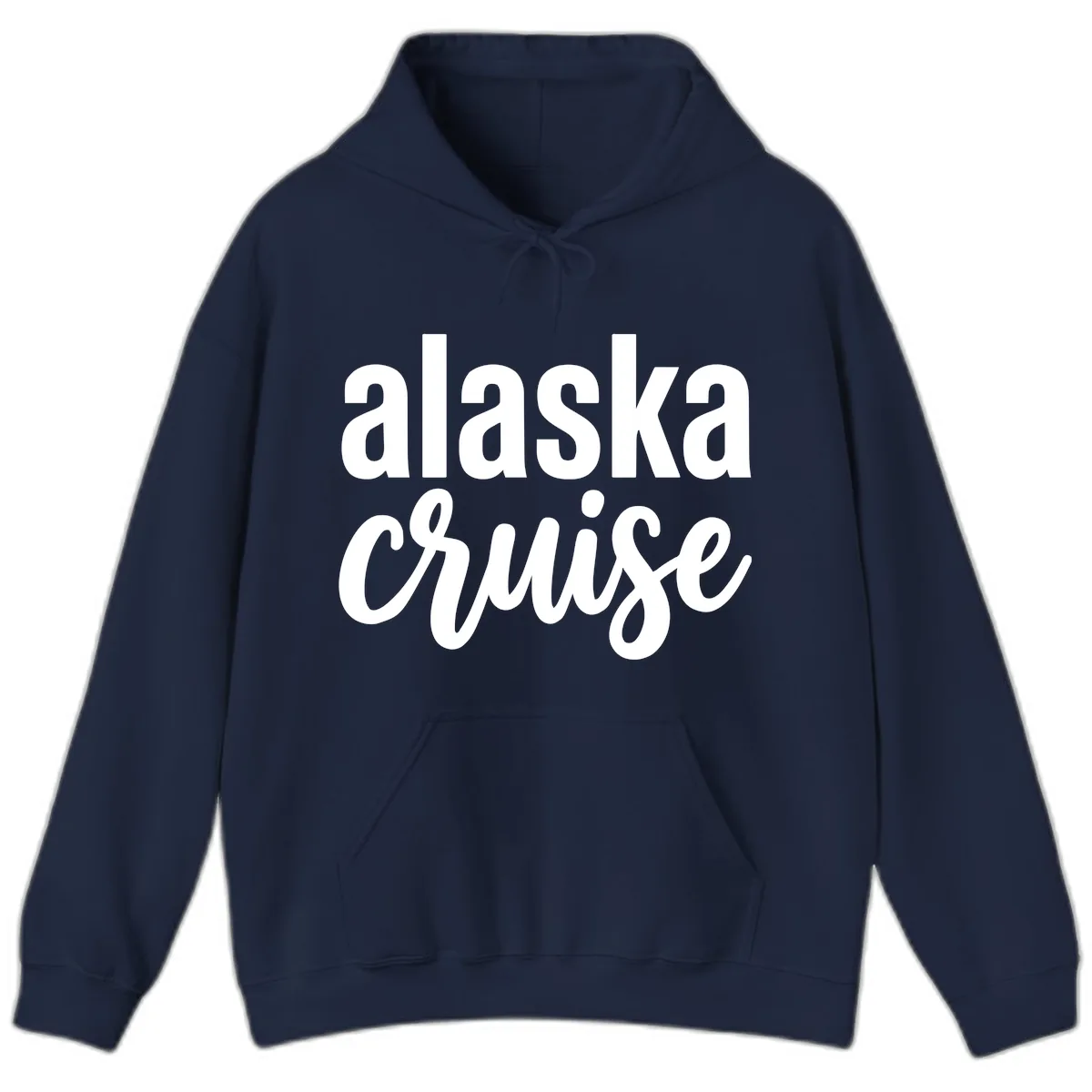 Alaska Cruise Adventure Hoodie in Navy