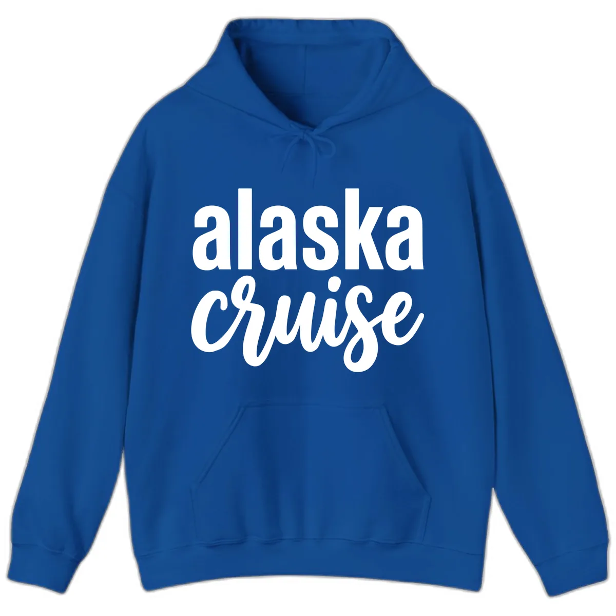 Alaska Cruise Adventure Hoodie in Royal
