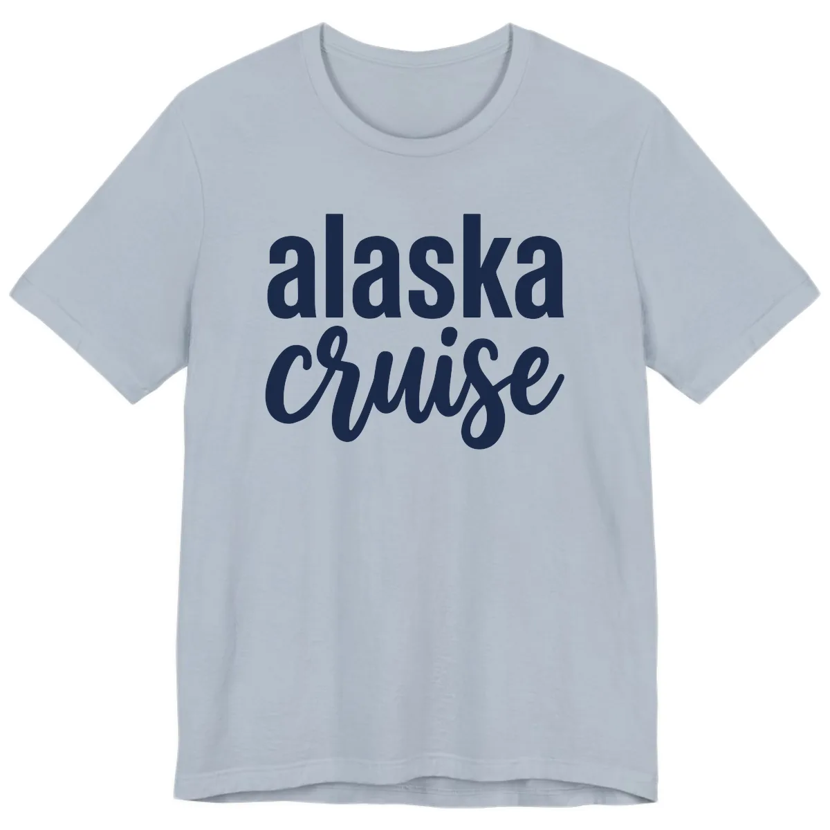 Alaska Cruise Adventure Premium T-Shirt in Light Blue
