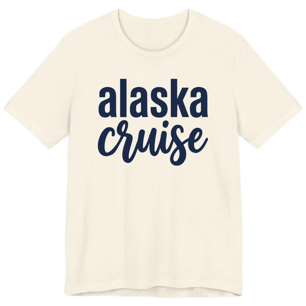 Alaska Cruise Adventure Premium T-Shirt in Natural