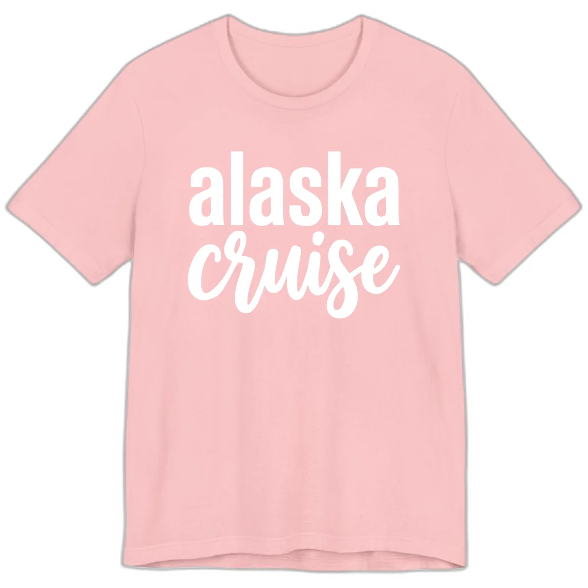 Alaska Cruise Adventure Premium T-Shirt in Pink