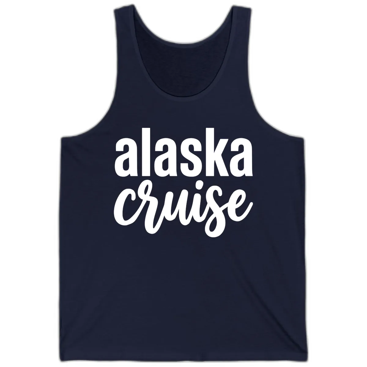 Alaska Cruise Adventure Tank in Navy