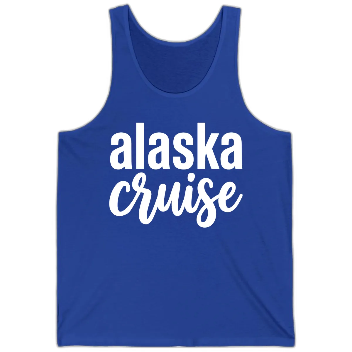 Alaska Cruise Adventure Tank in True Royal