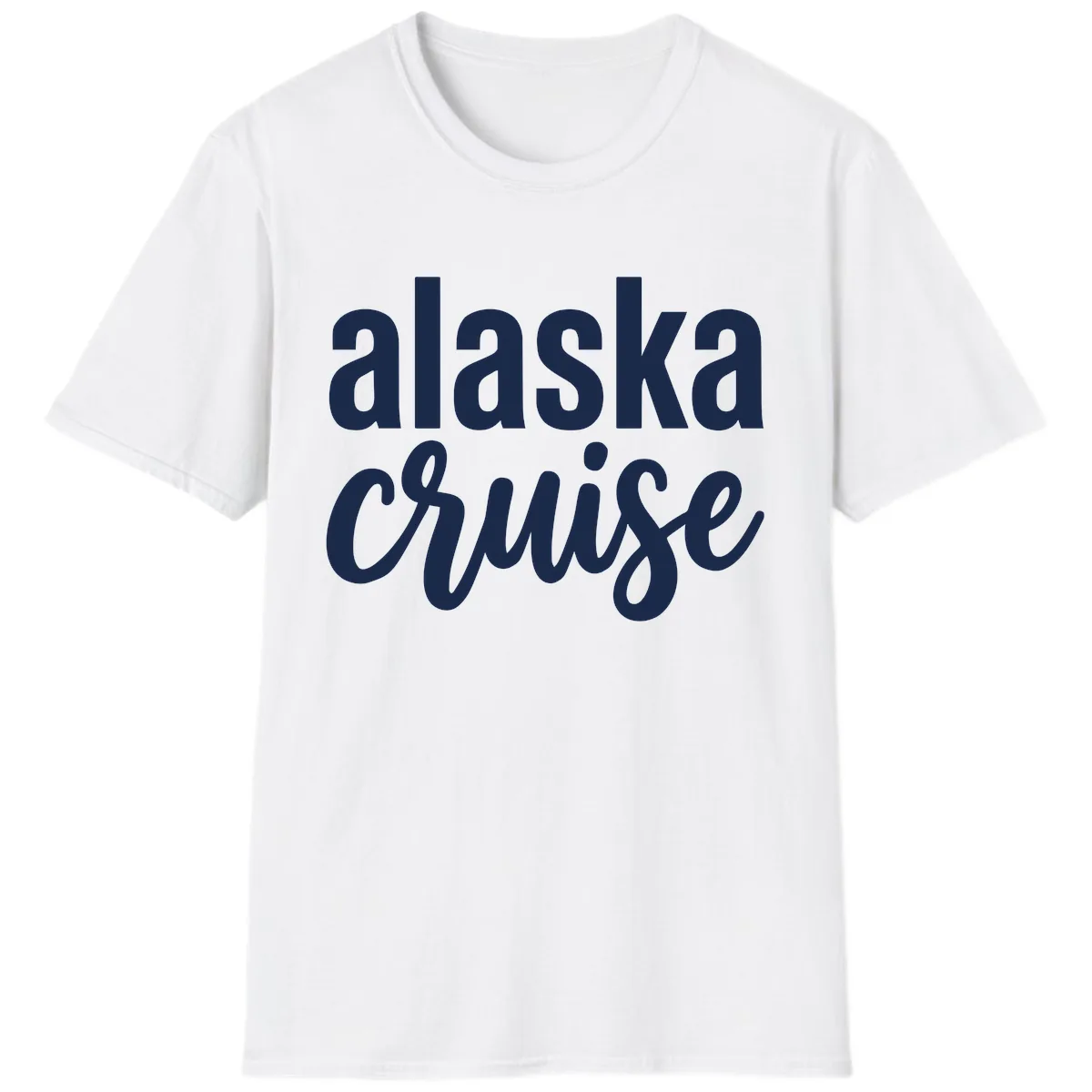 Alaska Cruise Adventure T-Shirt in White