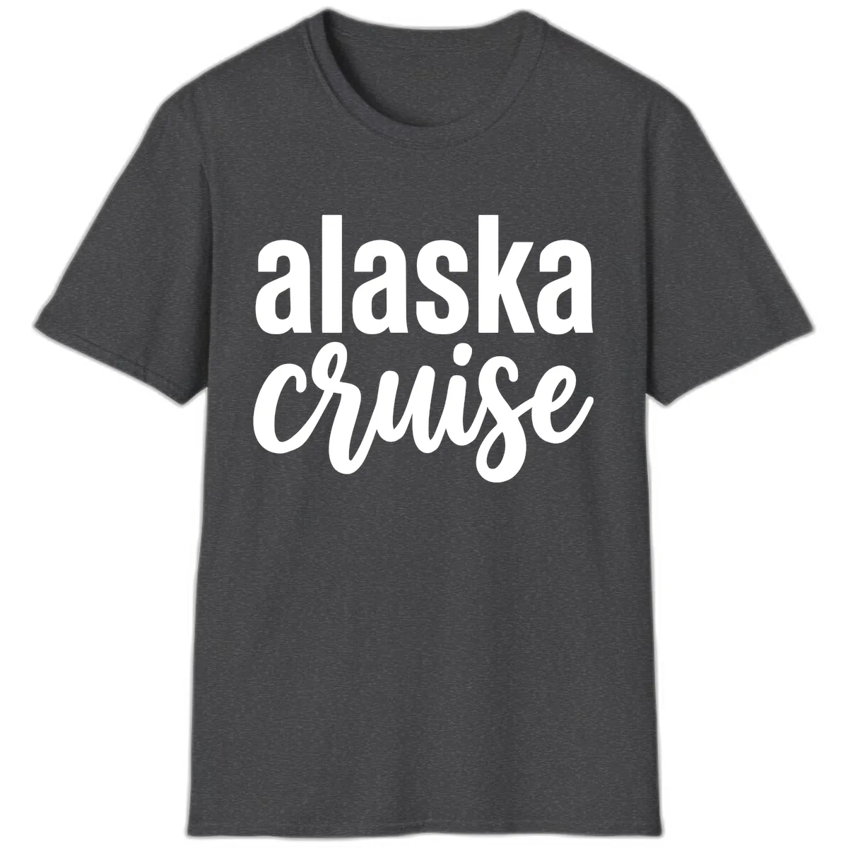 Alaska Cruise Adventure T-Shirt in Dark Heather