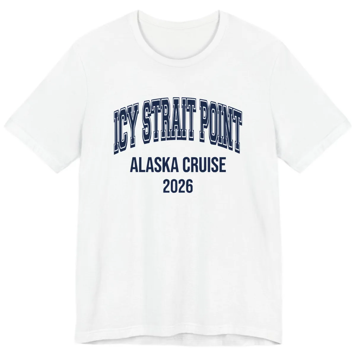 Dry Strait Point Alaska Cruise 2026 Premium T-Shirt in White