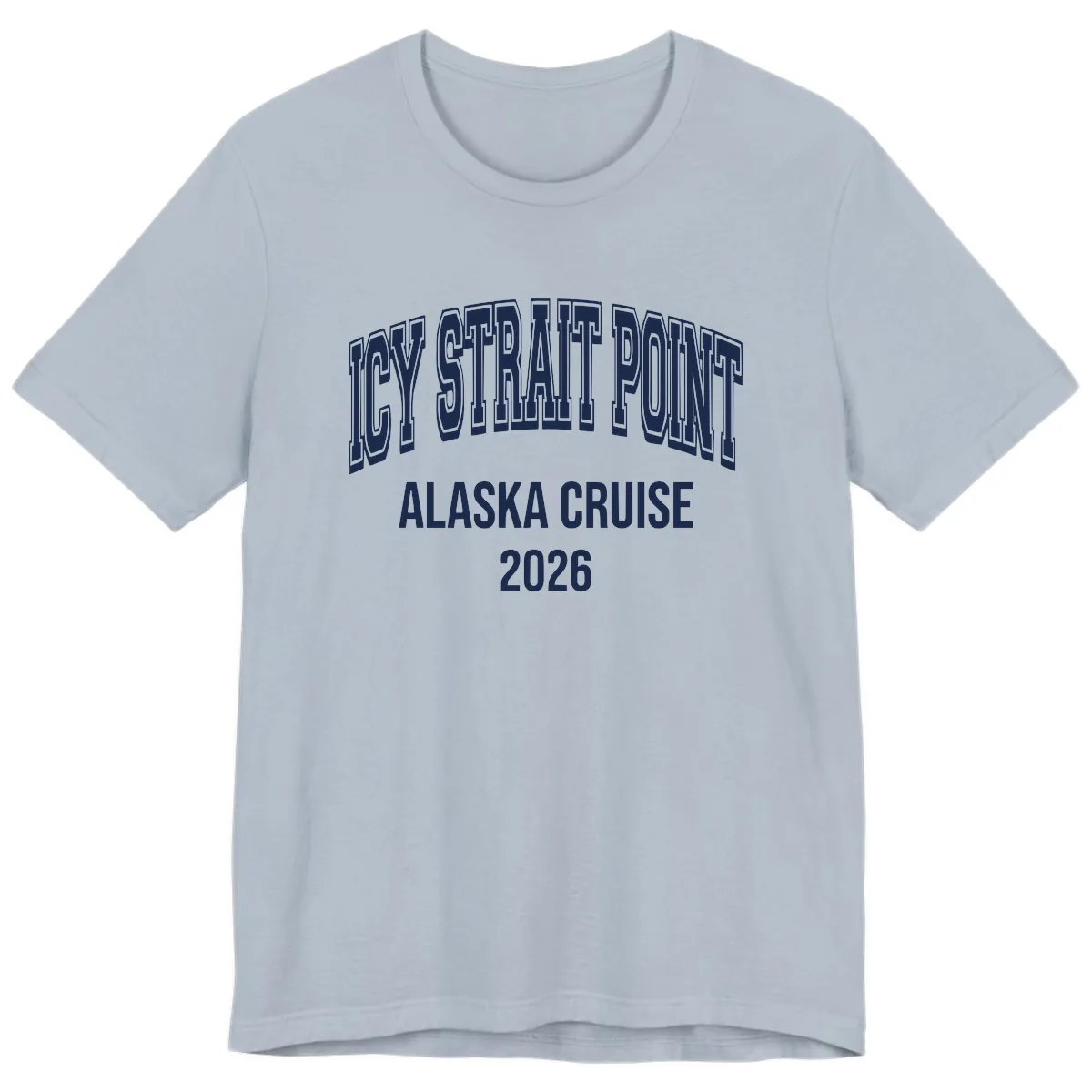 Dry Strait Point Alaska Cruise 2026 Premium T-Shirt in Light Blue
