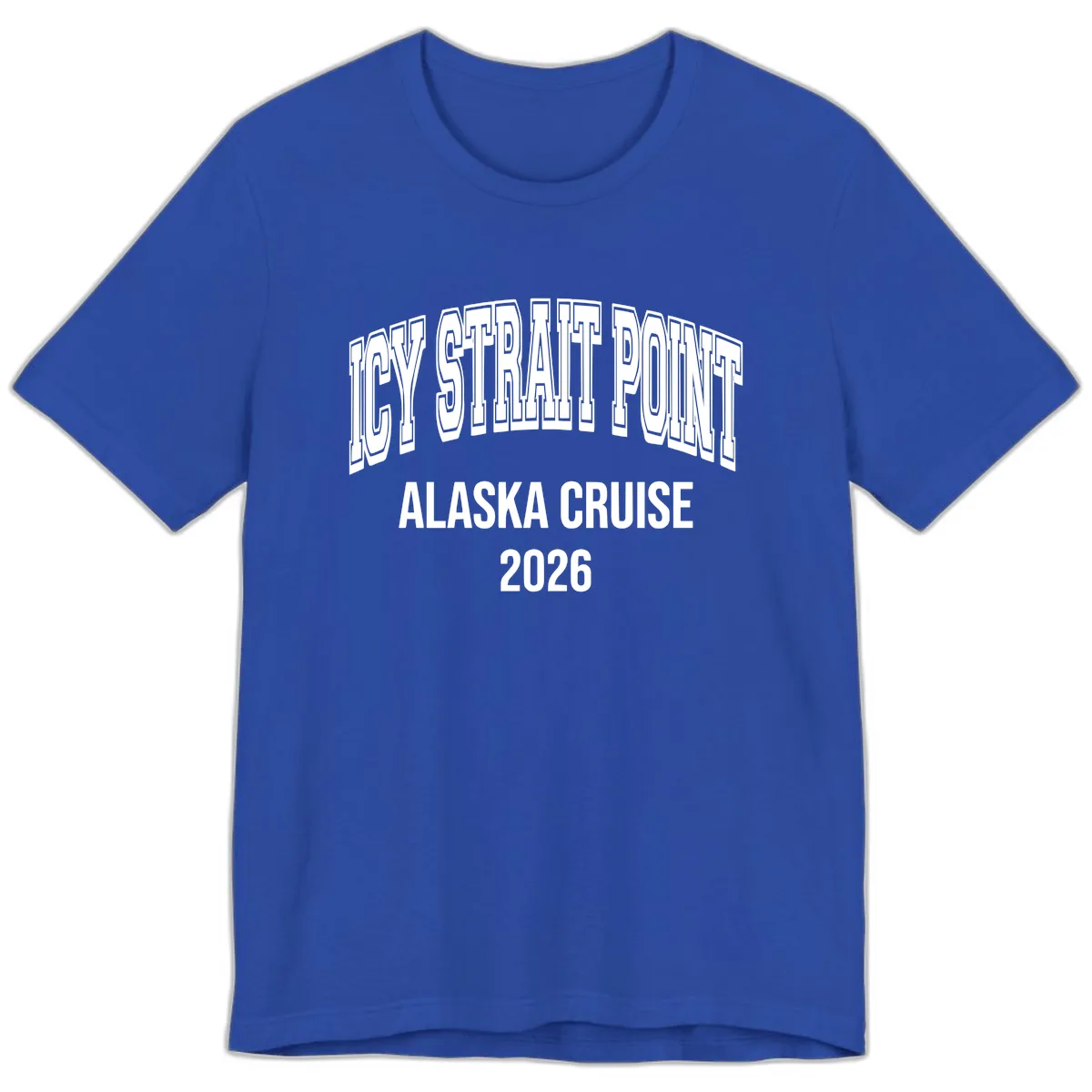 Dry Strait Point Alaska Cruise 2026 Premium T-Shirt in True Royal
