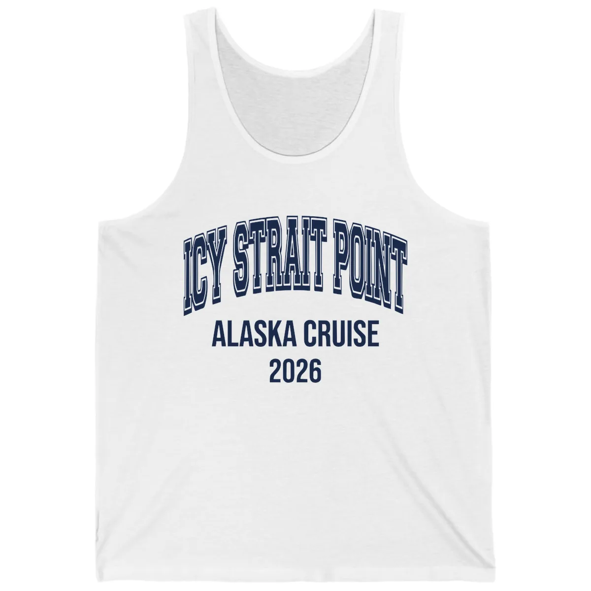 Dry Strait Point Alaska Cruise 2026 Tank in White