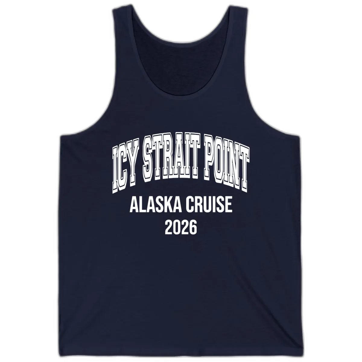 Dry Strait Point Alaska Cruise 2026 Tank in Navy