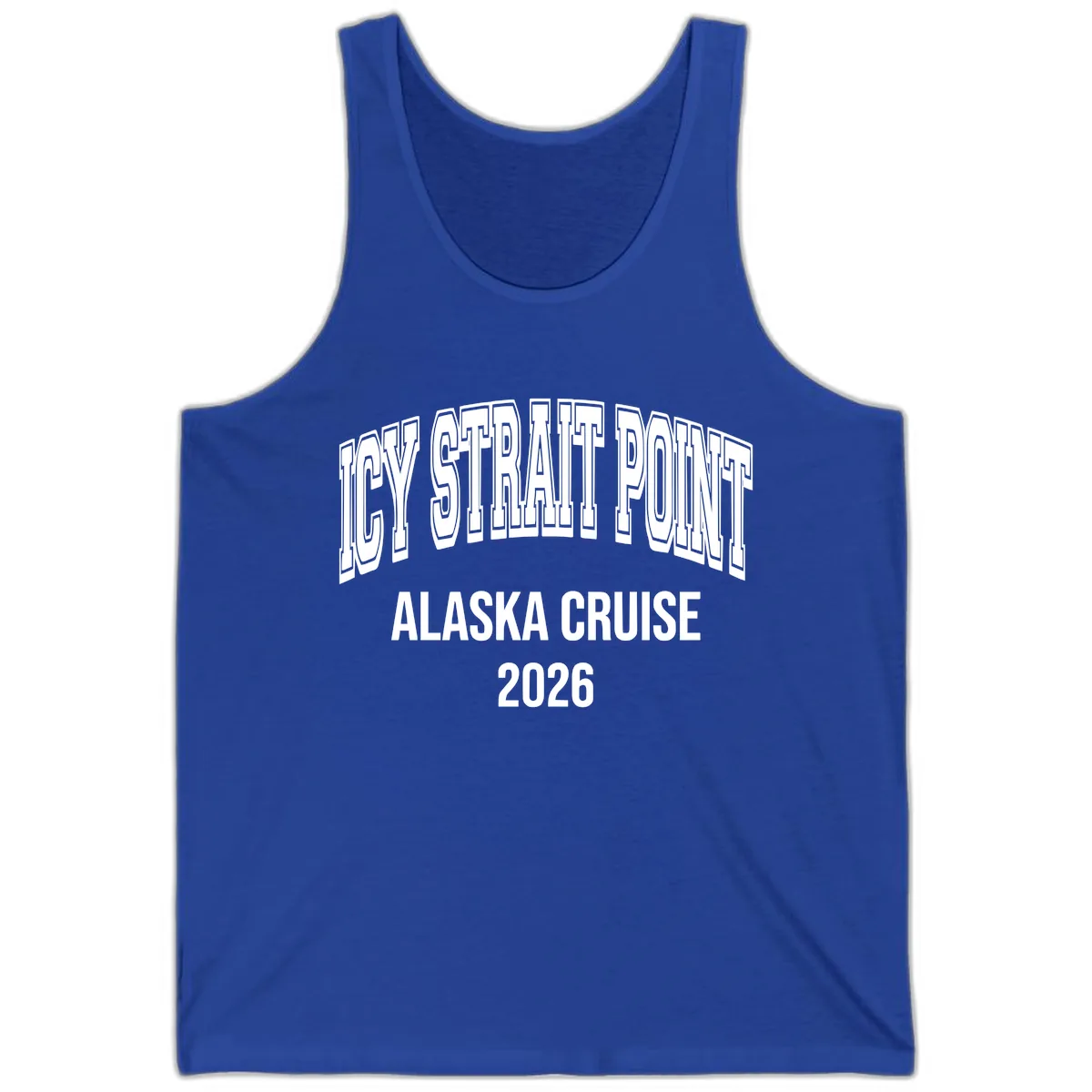 Dry Strait Point Alaska Cruise 2026 Tank in True Royal
