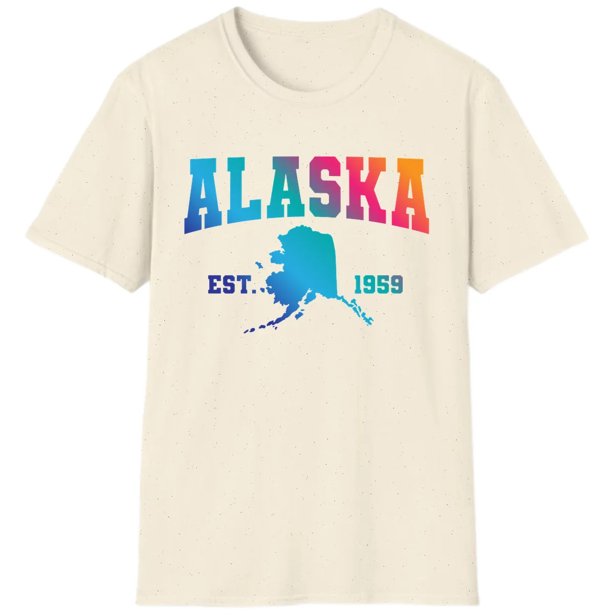 Alaska Est. 1959 State Pride T-Shirt in Natural