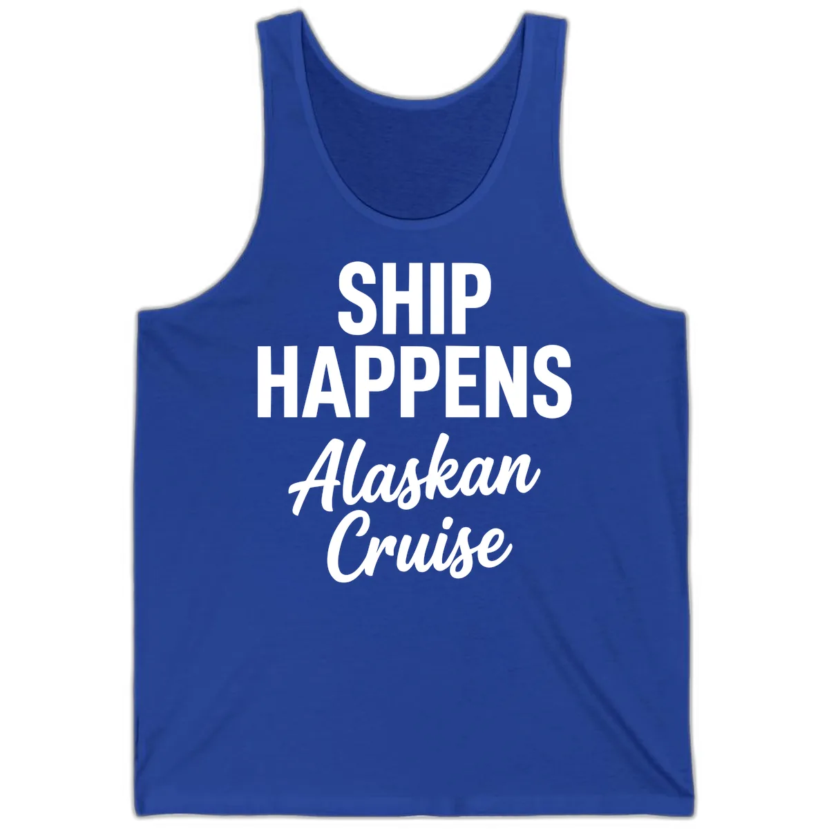 Ship Happens Alaskan Cruise Tank in True Royal