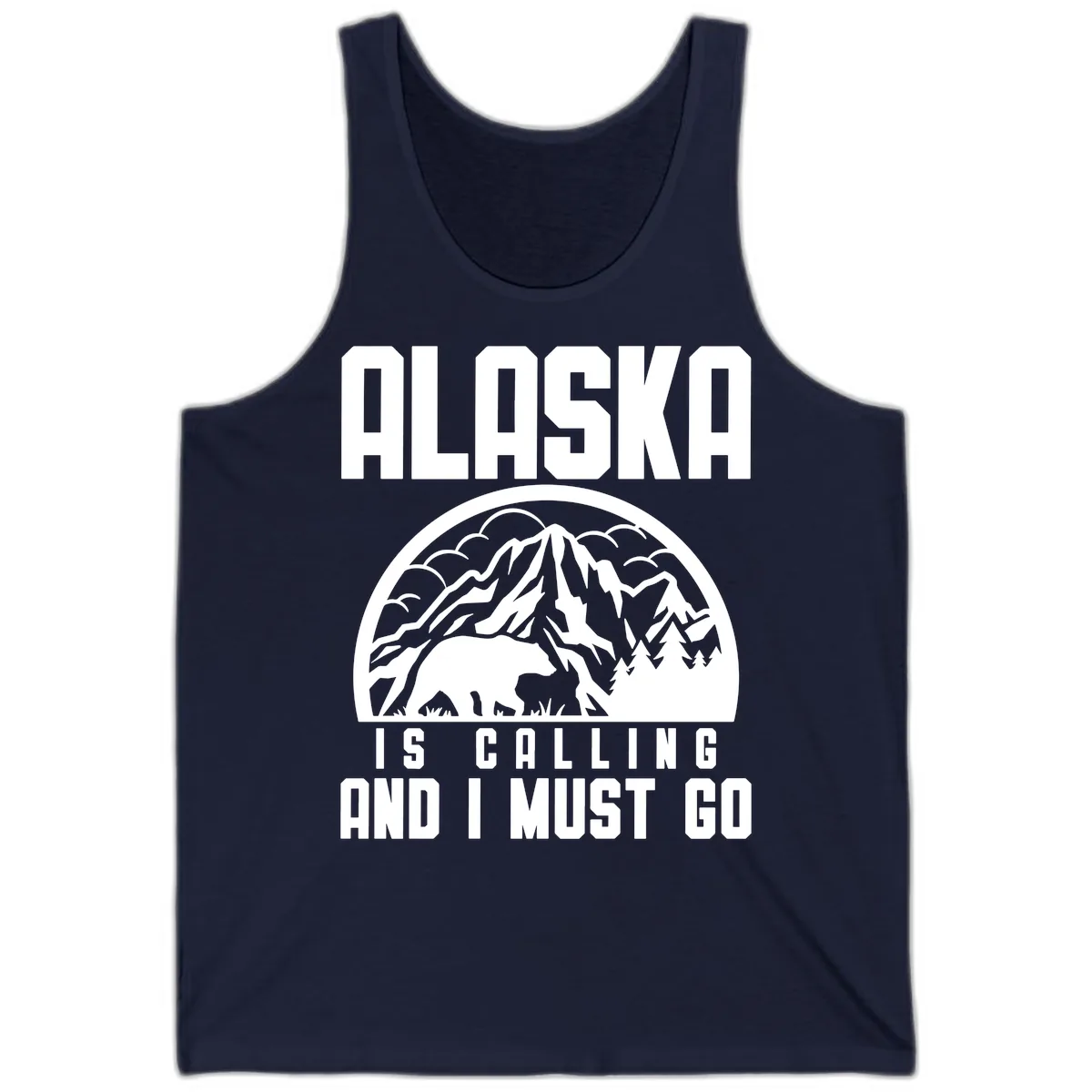 Alaska Is Calling And I Must Go Tank in Navy