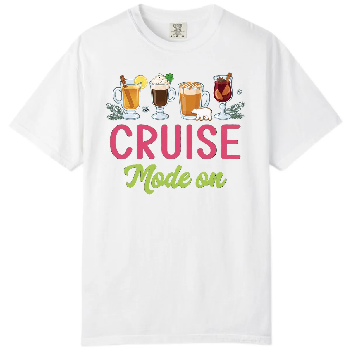 Cruise Mode On Comfort Color in White
