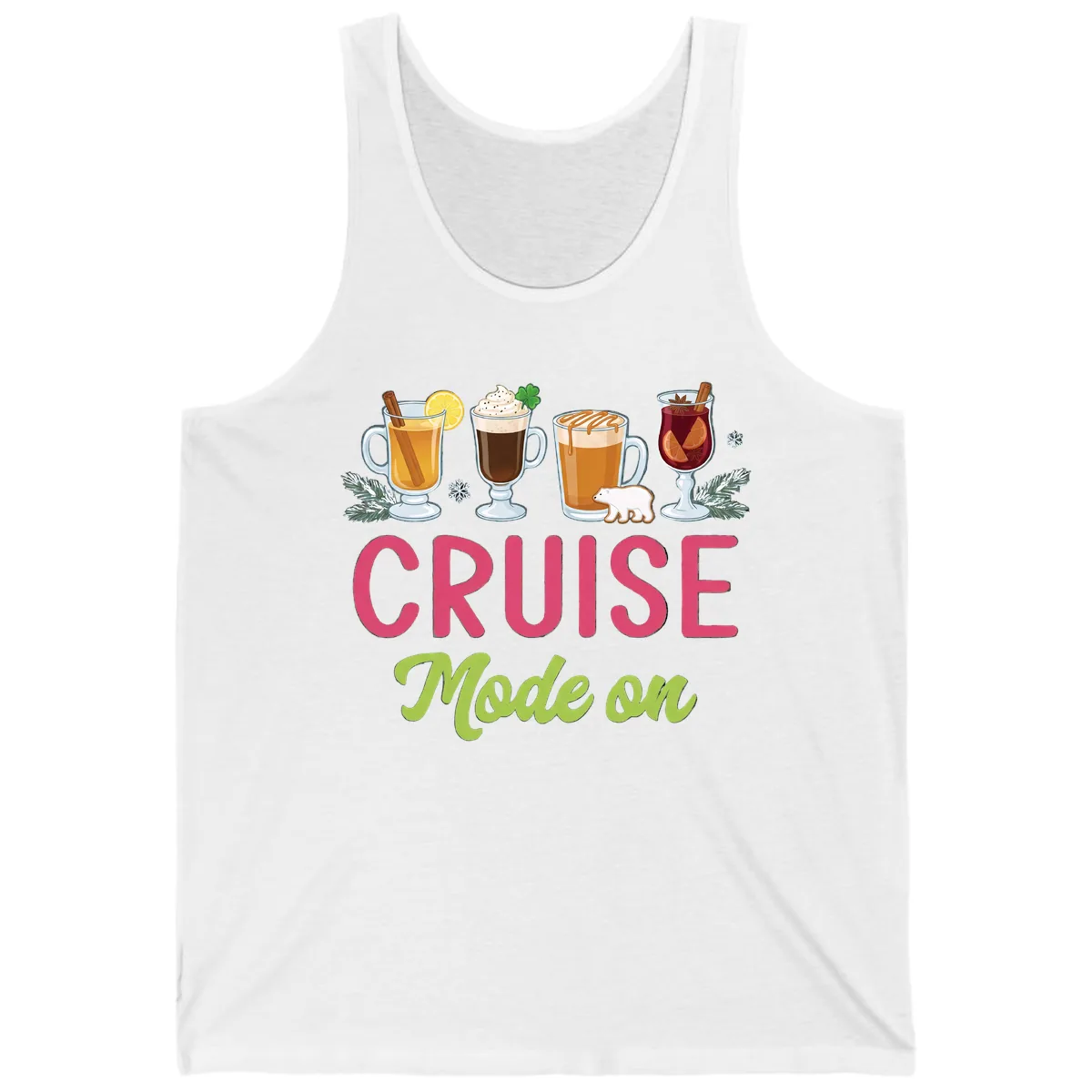 Cruise Mode On Tank in White
