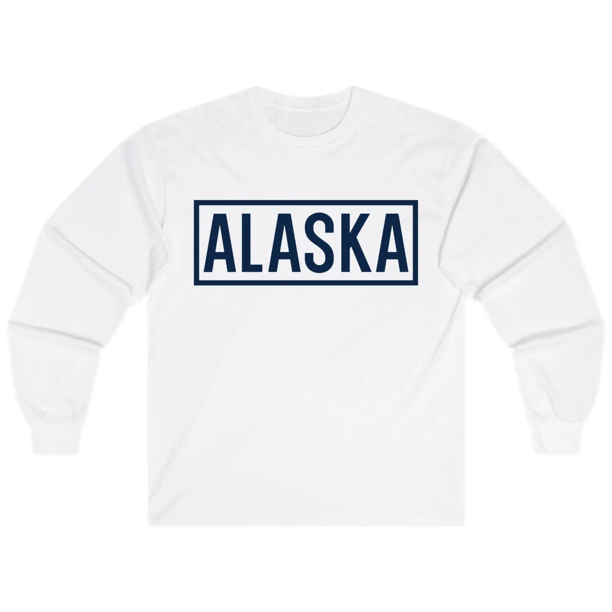 Alaska Bold Statement Long Sleeve in White