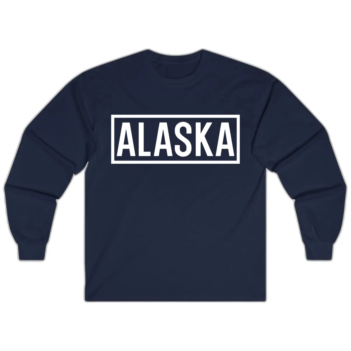 Alaska Bold Statement Long Sleeve in Navy