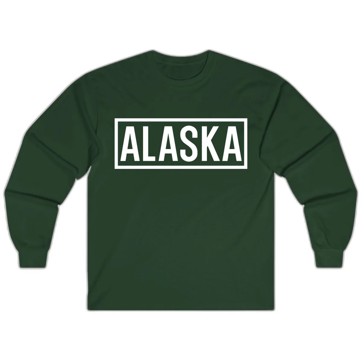 Alaska Bold Statement Long Sleeve in Forest Green