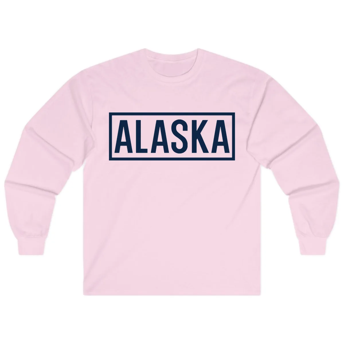 Alaska Bold Statement Long Sleeve in Light Pink