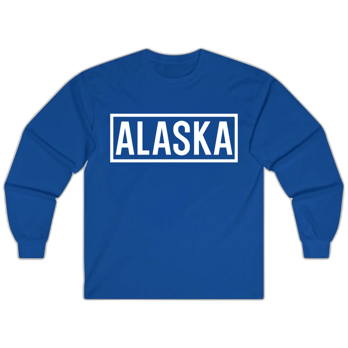 Alaska Bold Statement Long Sleeve in Royal