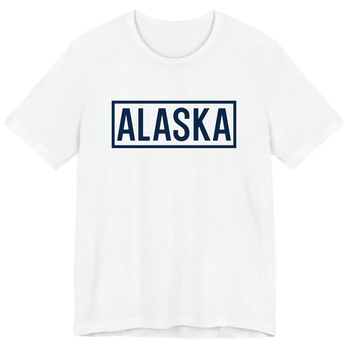 Alaska Bold Statement Premium T-Shirt in White