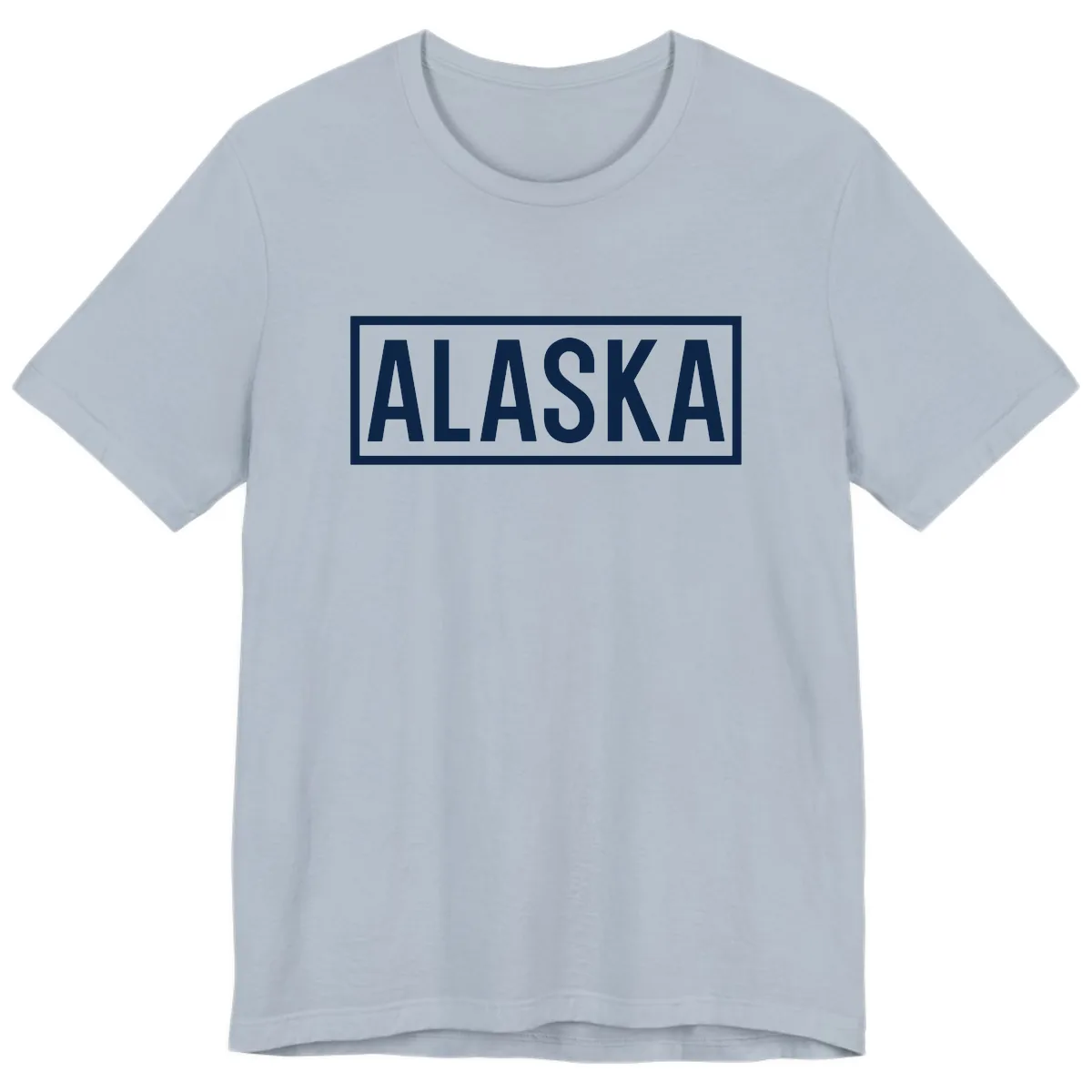 Alaska Bold Statement Premium T-Shirt in Light Blue
