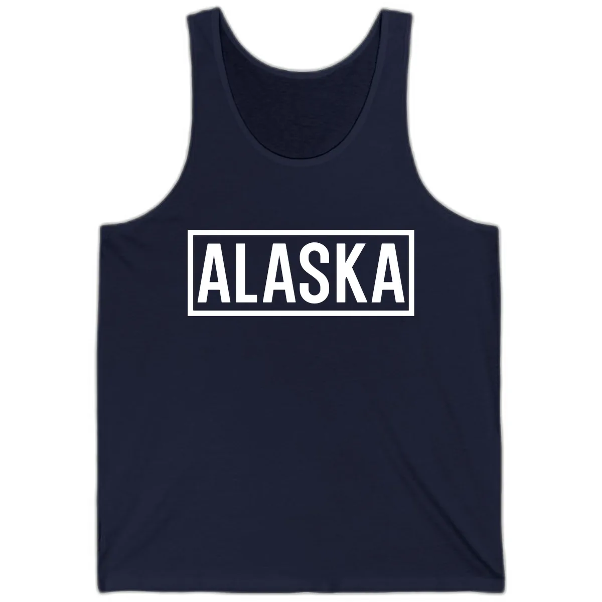 Alaska Bold Statement Tank in Navy