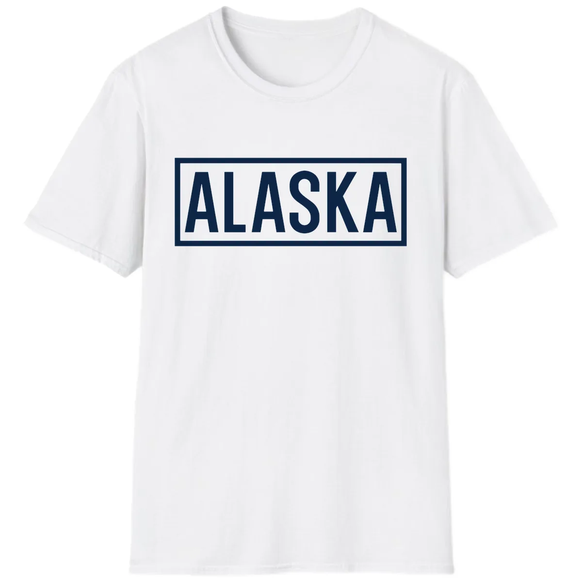 Alaska Bold Statement T-Shirt in White