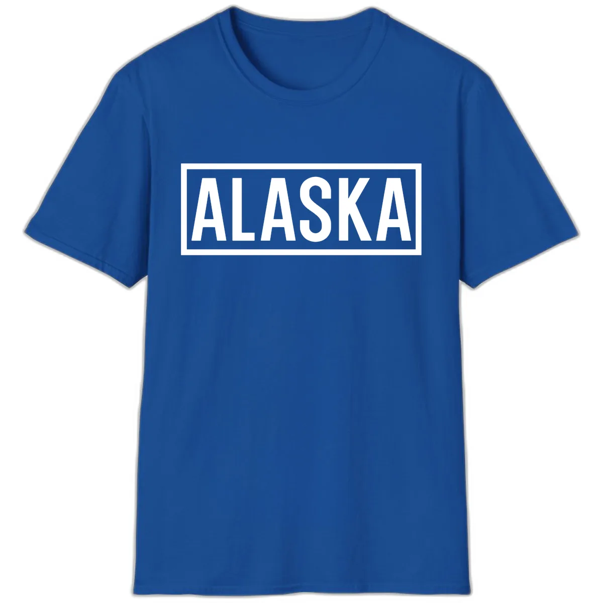 Alaska Bold Statement T-Shirt in Royal