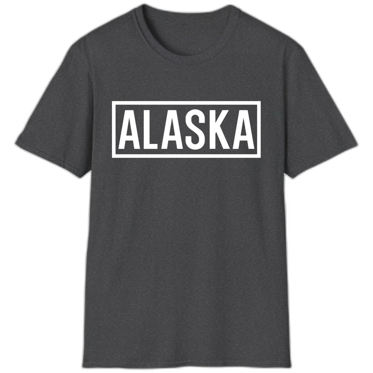 Alaska Bold Statement T-Shirt in Dark Heather