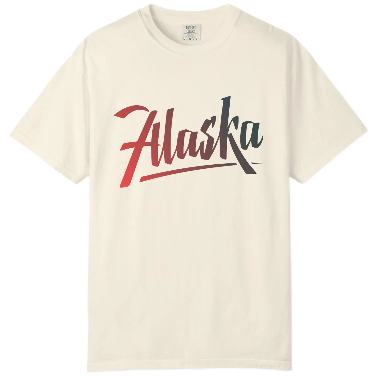 Alaska Cruise Upward Trend Comfort Color in Ivory