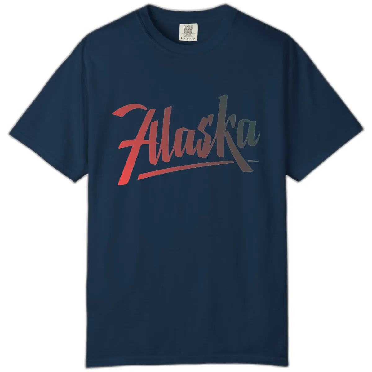 Alaska Cruise Upward Trend Comfort Color in True Navy