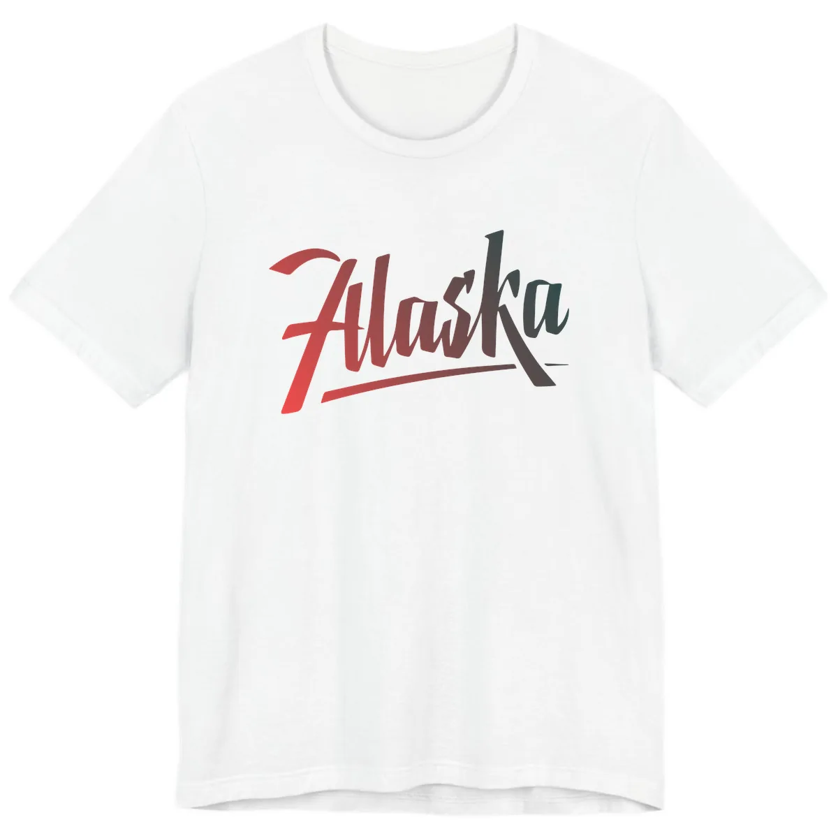 Alaska Cruise Upward Trend Premium T-Shirt in White
