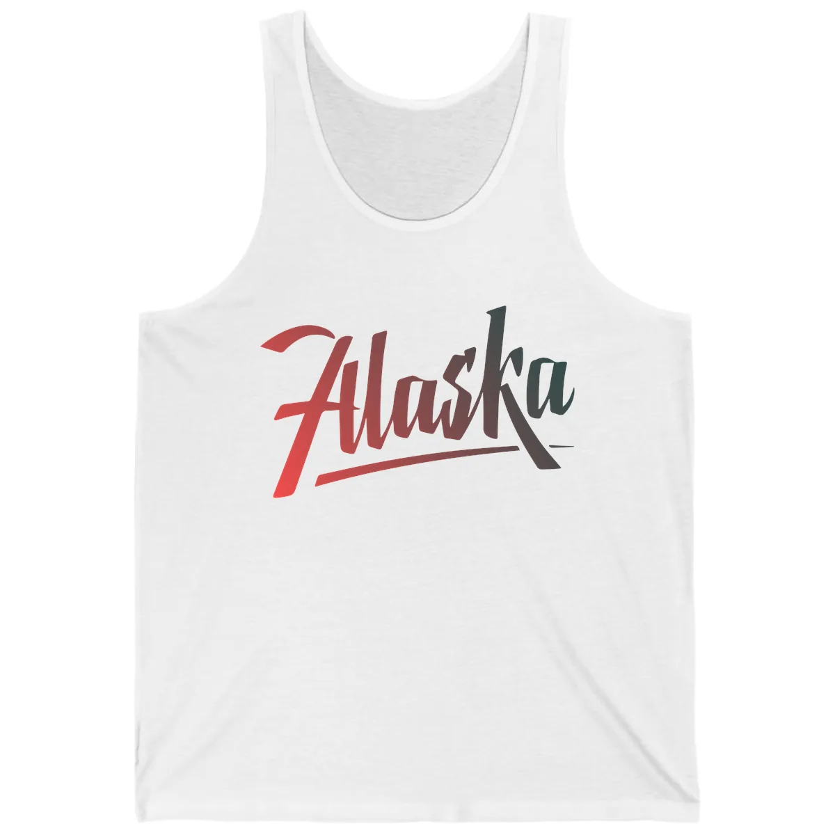 Alaska Cruise Upward Trend Tank in White